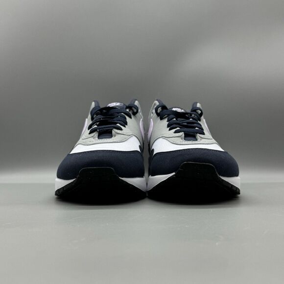 Nike Air Max 1 Football Grey Lilac Men’s Size 9 FD9082 001 Casual Lifestyle Shoe - Picture 2 of 9